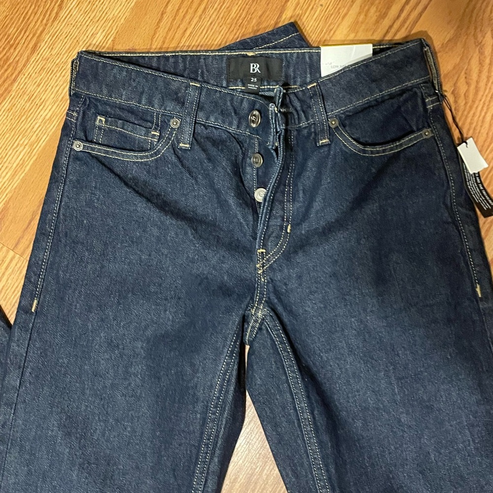 Banana Republic Mid Rise Rigid Straight Jean - Picture 5 of 7